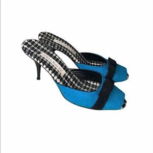 🚨 Olivia Rose Tal New York Bow Peep Toe Heels